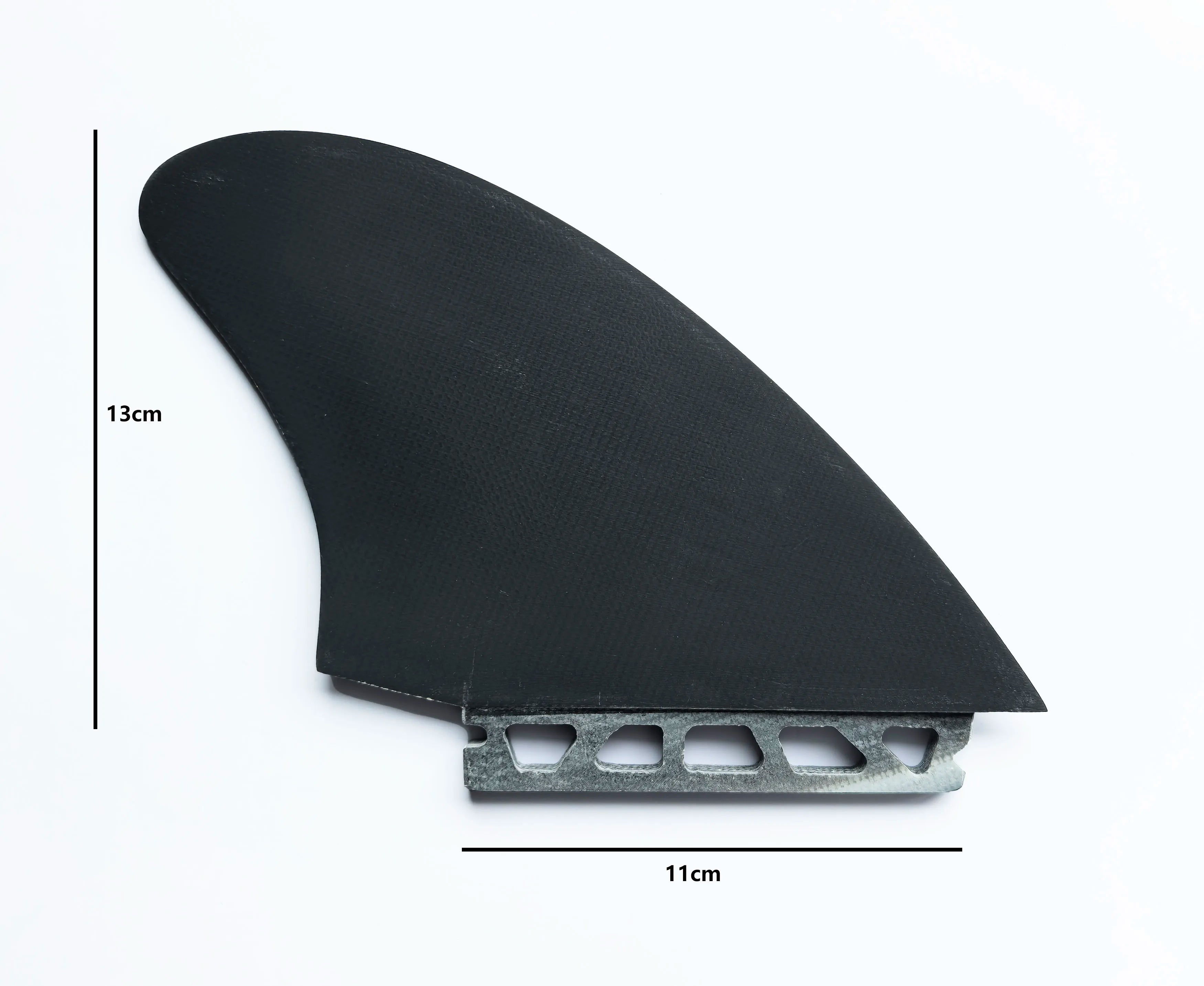 FUTUER +TWIN Surfboard Fins Black Fiberglass Surfboard Blades Paddleboard Fins Sea Recreation Surfboard Accessories 2pcs/set Hig