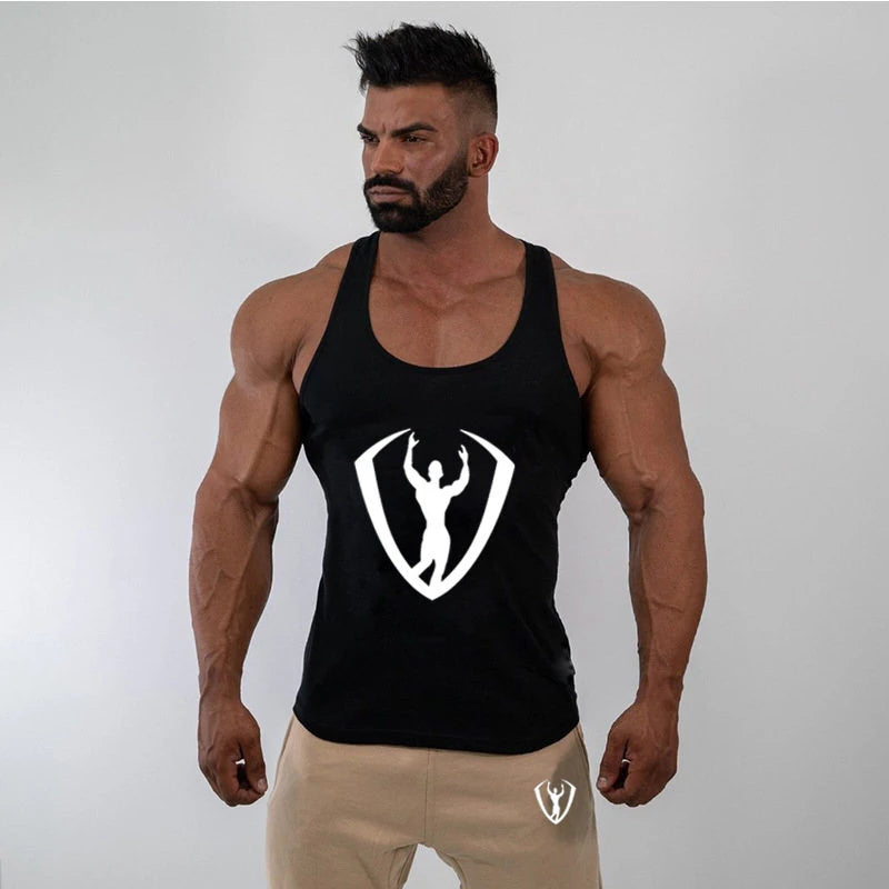 Áo Ba Lỗ Thể Hình Nam - Gym Cotton Không Tay - Daisan Mart