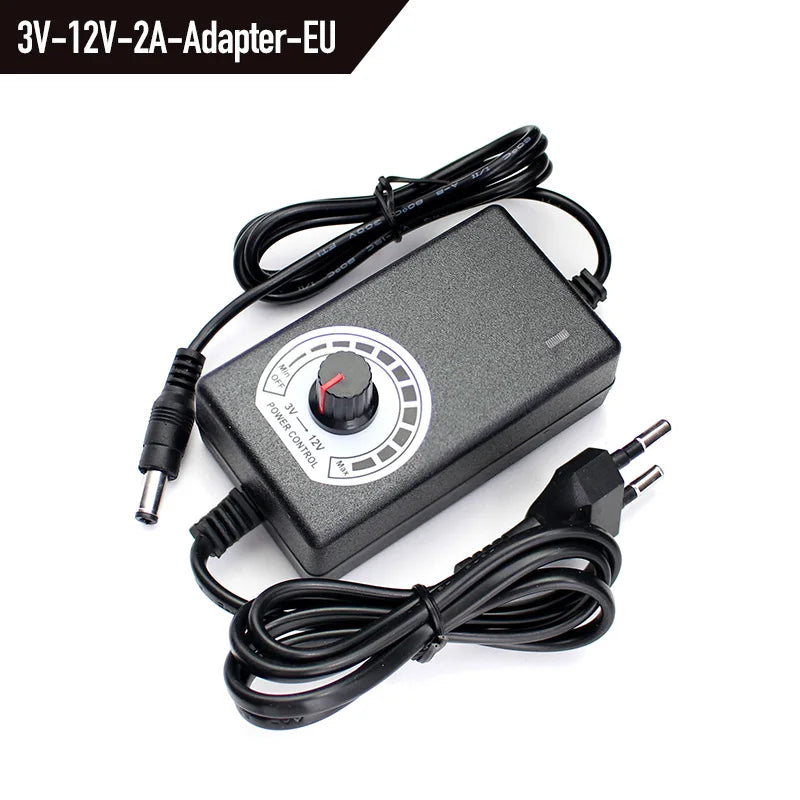 Nguồn chuyển đổi đa năng AC-DC 3-24V có màn hình hiển thị