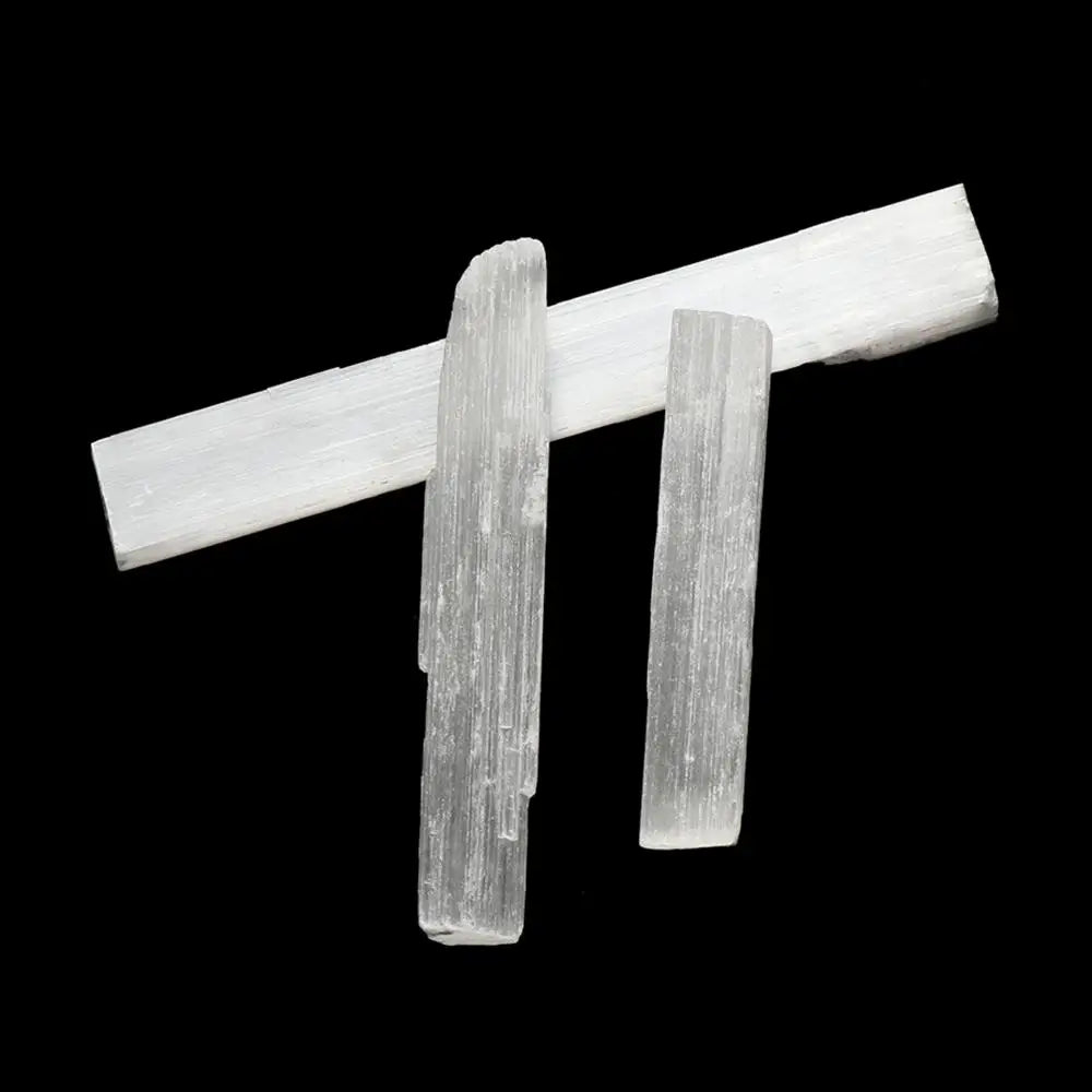 Natural Selenite Chopsticks - Healing Quartz Stone