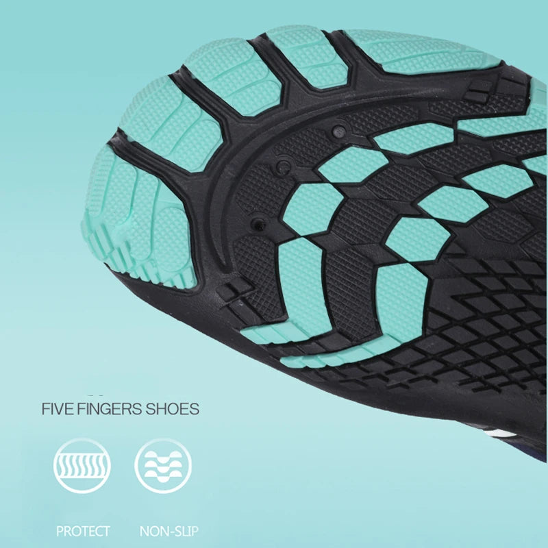 Multi-function Men's and Women's Sports 5-Finger Wading Shoes