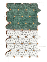 natural marble mosaic, pattern. Parquet stone background wall bathroom kitchen dining room wall tile  room decoration