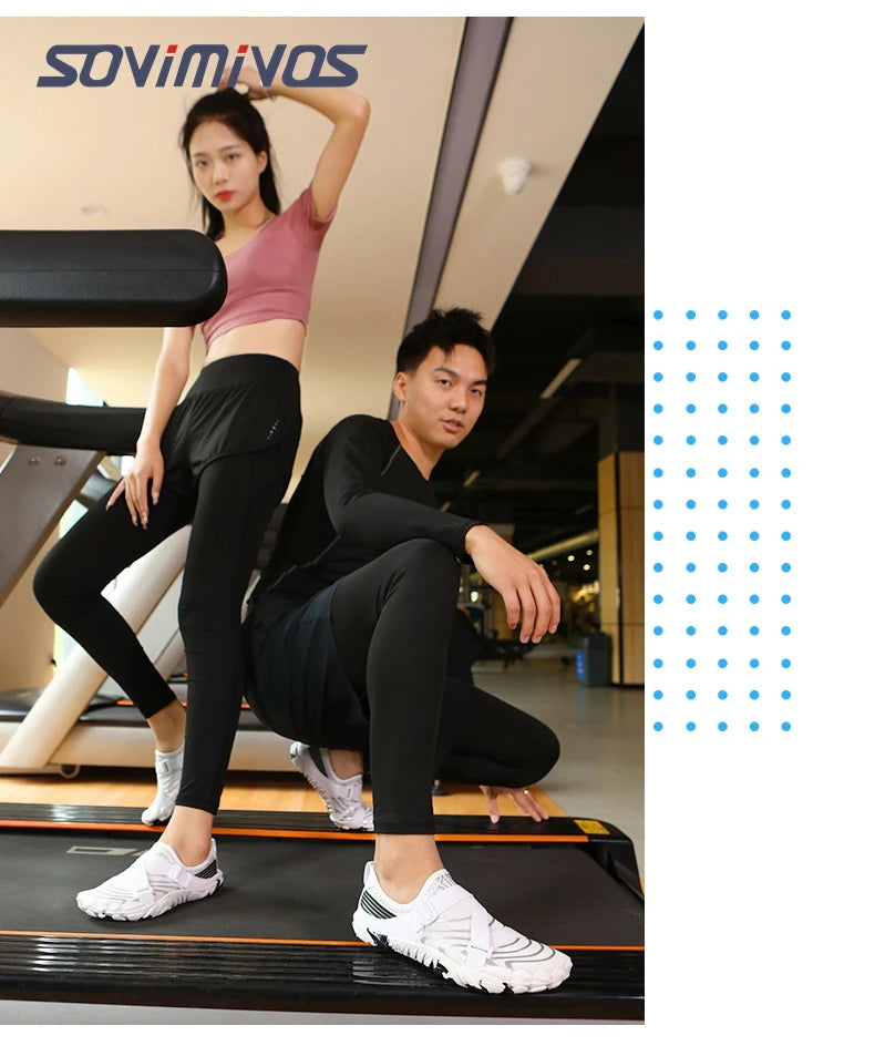 Giày Chạy Bộ Tối Giản Nam Nữ Đế Mỏng Rộng Ngón