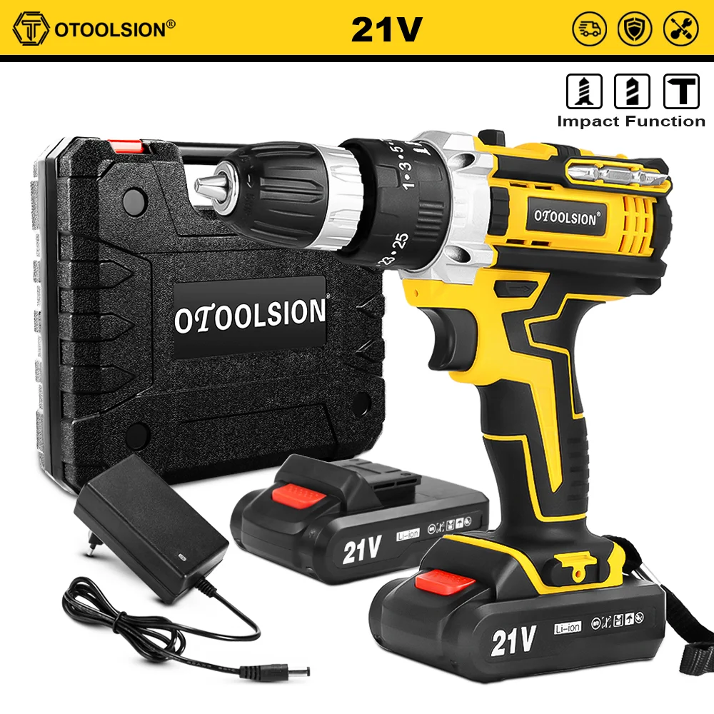 Máy Khoan Pin 21V OTOOLSION Đa Năng Không Dây - Daisan Mart