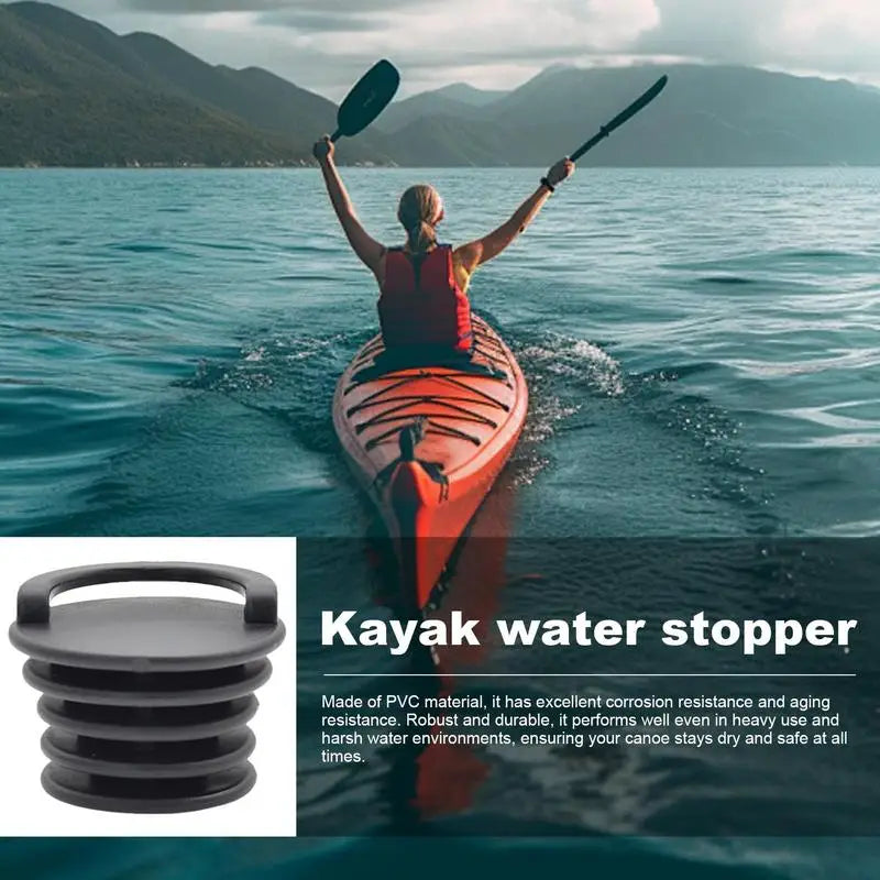 2pcs Kayak Canoe Boat Parts Scupper Stopper Bung Drain Holes Plugs Accessories Kayak Marine Boat Rafting Dinghy Canoe Raft