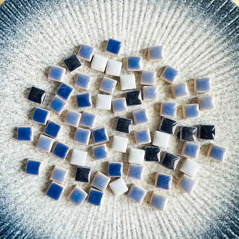 Gạch Mosaic Gốm DIY 100g - Sắc Màu Thủ Công Trang Trí