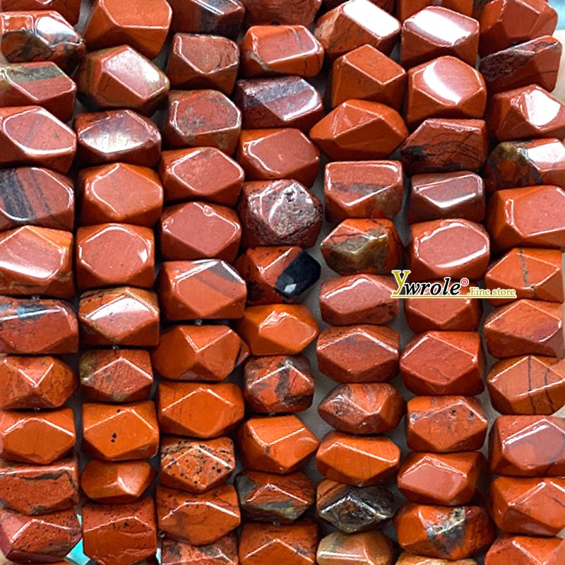 Hạt Đá Mặt Trời Tự Nhiên Mài Tròn Làm Trang Sức