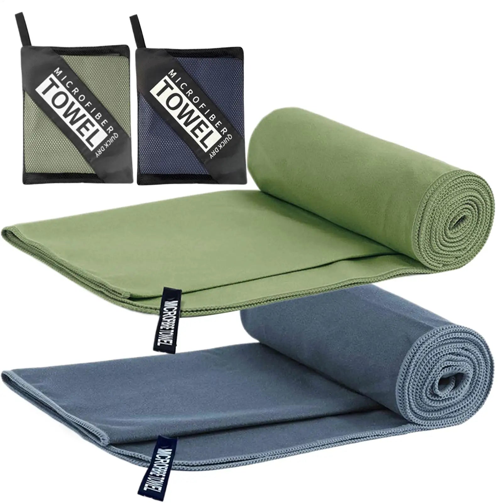Microfiber Quick Dry Travel Towel Super Absorbent Soft Bath Sheet Sports Quick-Drying Super Absorbent Camping Towel Travel Towel - Daisan Mart