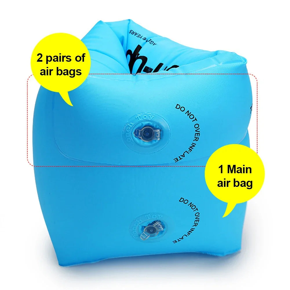 Tay Bơi Phao Đôi In Hình - An Toàn Cho Bé Yêu