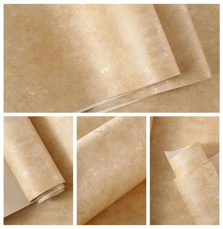 Bronzing Non-Woven Fabric Cement Wallpaper