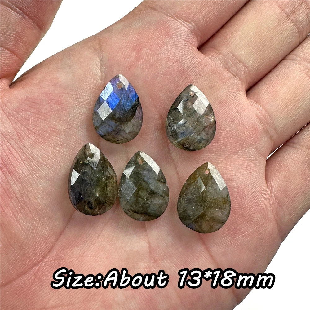 Natural Stone Pendants For Handmade Yoga Jewelry