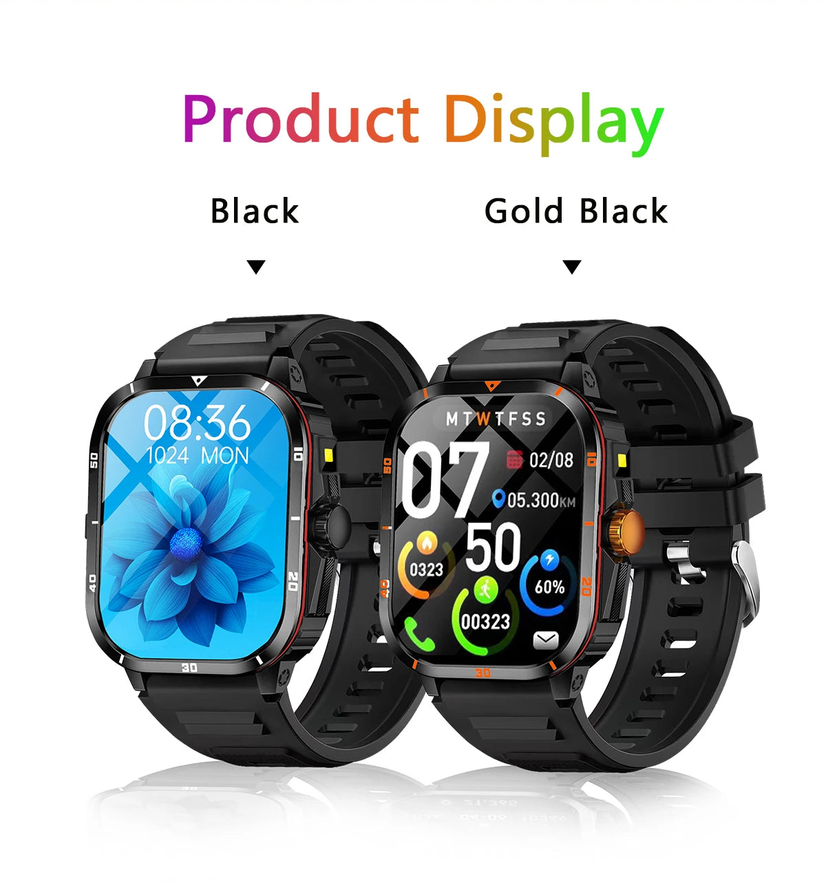 Đồng hồ thông minh 2025: Gọi Bluetooth, Sức khỏe, Thể thao