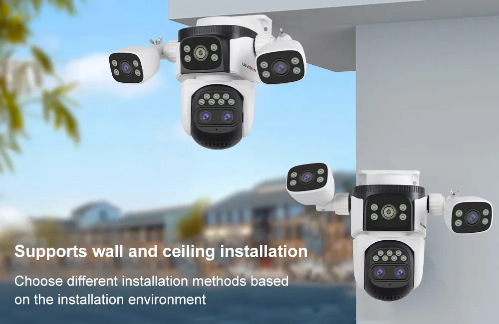 20MP LS Vision WiFi Security Camera - 10X Zoom