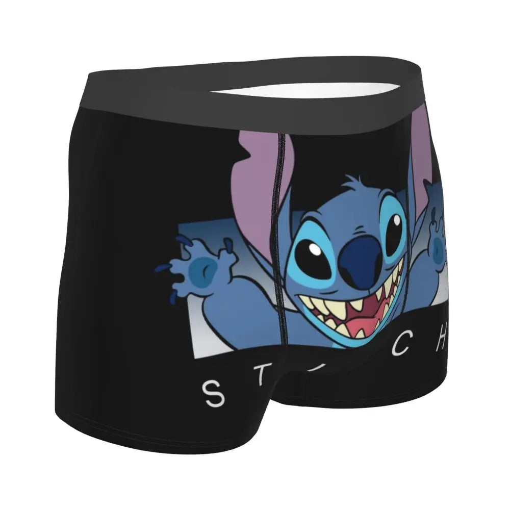 Quần Sịp Nam Lilo Stitch Thoải Mái Phong Cách Anime
