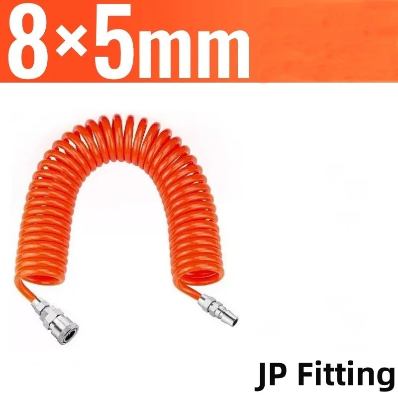 Ống Nén Khí PU Xoắn Áp Suất Cao 3M-12M EU/JP - Daisan Mart