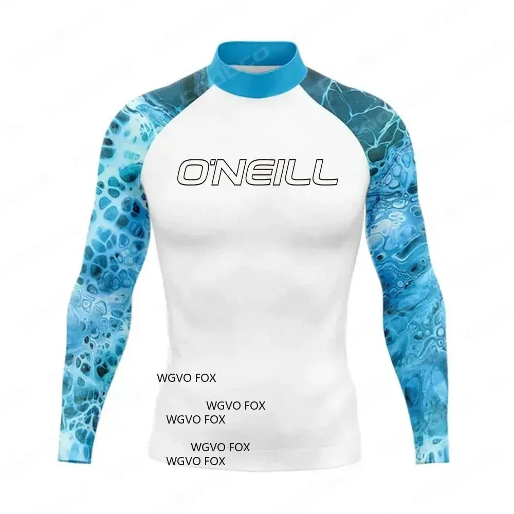 Áo Lướt Sóng Nam 2025 - Chống Nắng UPF50+ Rashguard