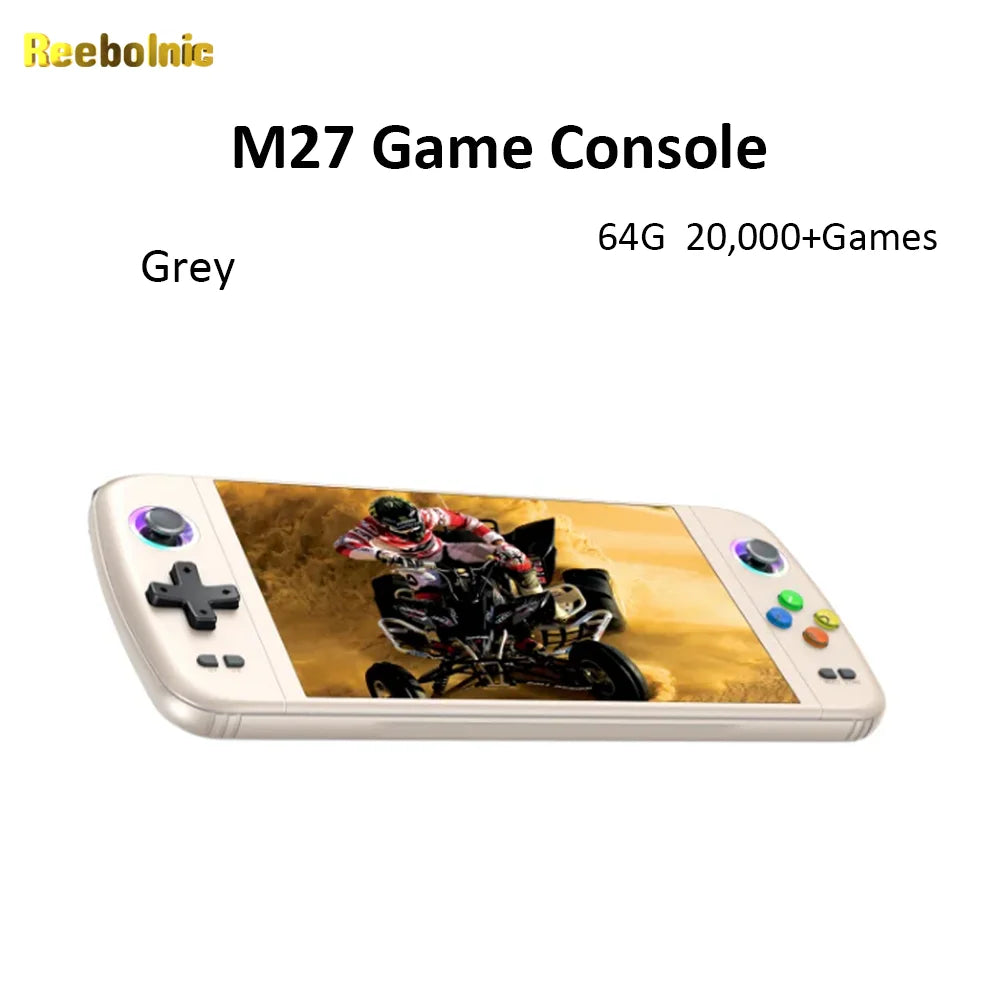 Máy chơi game cầm tay Reebolnic M27, 30.000 trò chơi