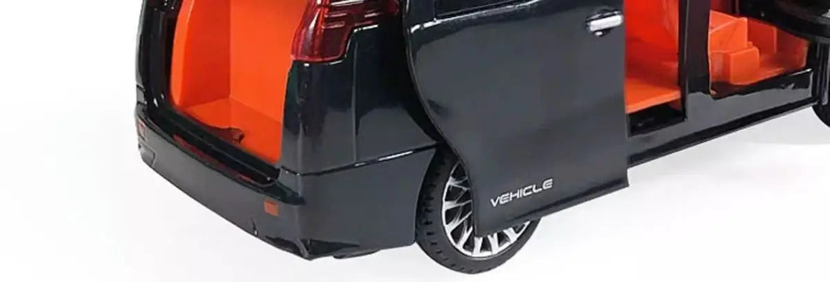 Children's pull-down model car that lights up and plays music