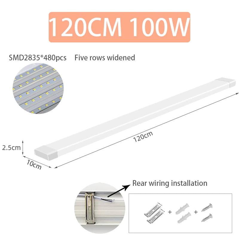 120公分 100瓦 超亮工業防水LED燈