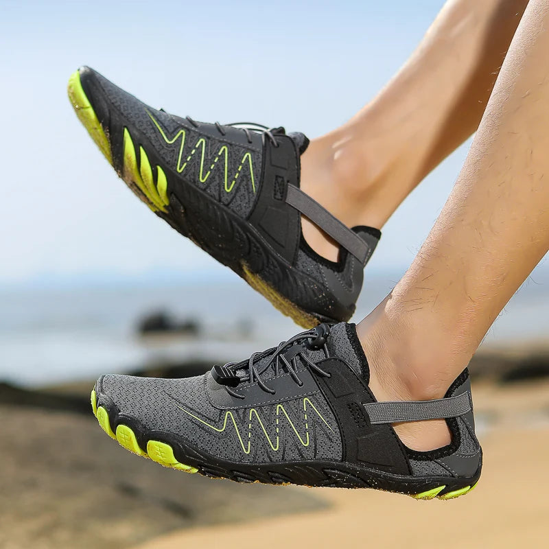 Giày Lội Nước Unisex Chống Trượt Biển Sông Cỡ Lớn