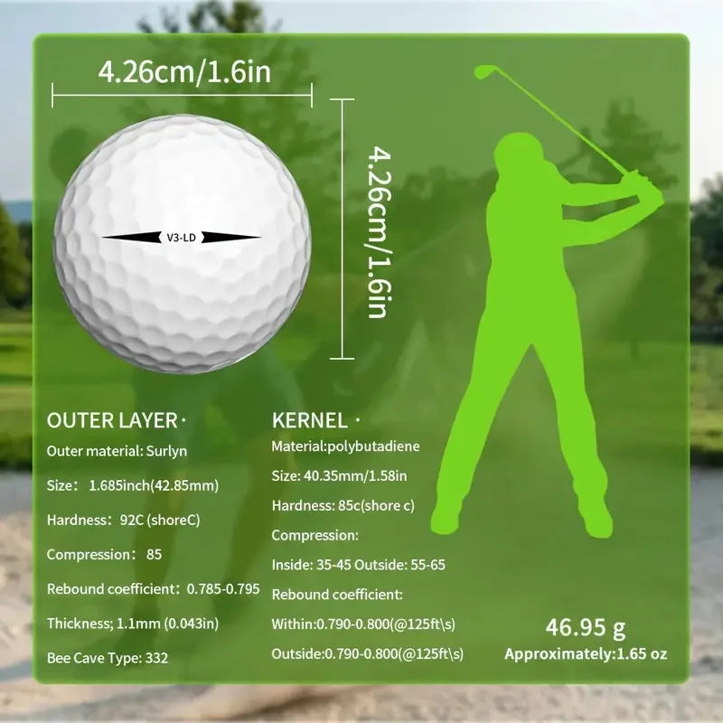 GolfPro Mini – High-end Golf Ball for All Terrain