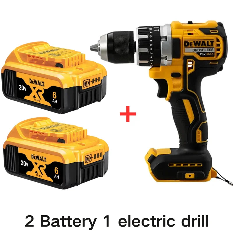 ewalt DCD796 13mm Cordless Brushless Impact Drill Brushless Drive Compact Drill Rechargeable Portable 20V Battery Power Tools