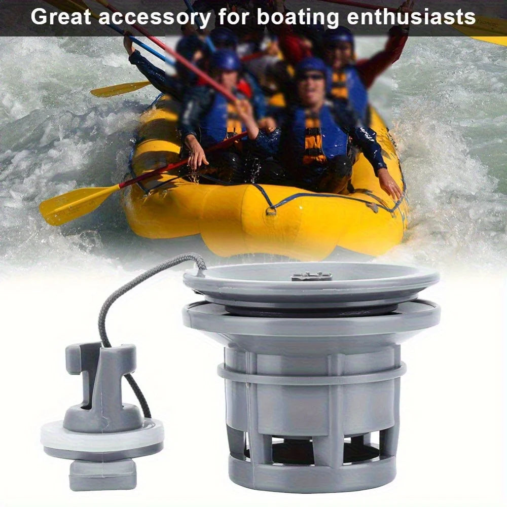 1PC Boat Air Valve Replacement PVC Boat Valve PVC Air Gas Valve Replacement for Inflatable Boat Dinghy Kayak Canoe