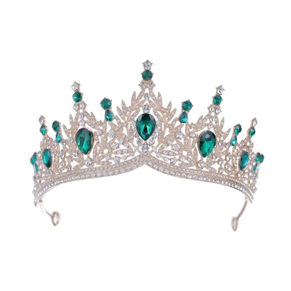 Vương Miện Pha Lê Cổ Điển Sang Trọng Nữ Hoàng