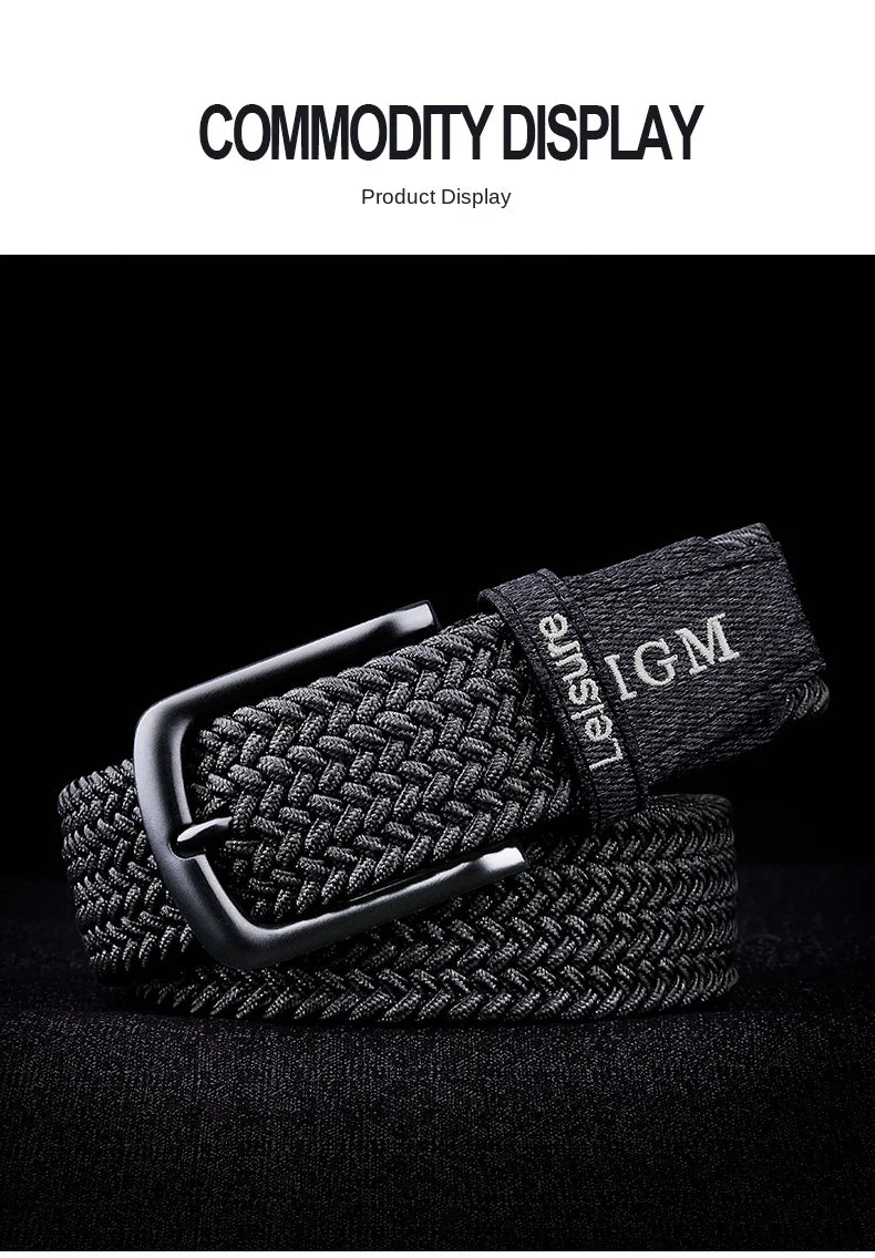 Men's Elastic, Breathable, Multi-Functional Belt