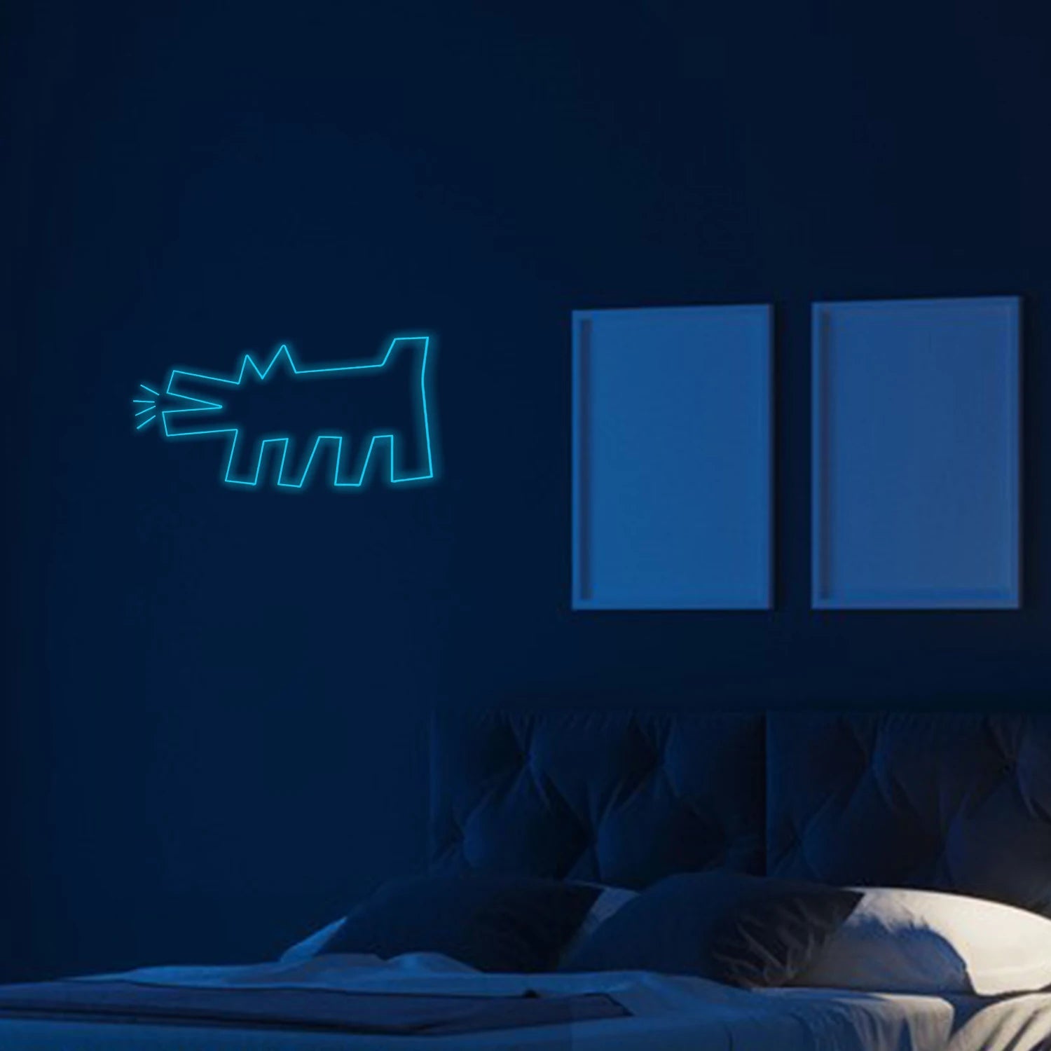 Đèn Neon Chó Dễ Thương Trang Trí Phòng, Shop, Tiệc - Daisan Mart
