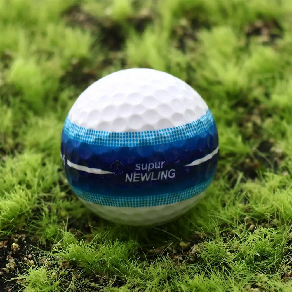 3-Layer 360° Long-Staying Super Durable Blue Purple Golf Ball