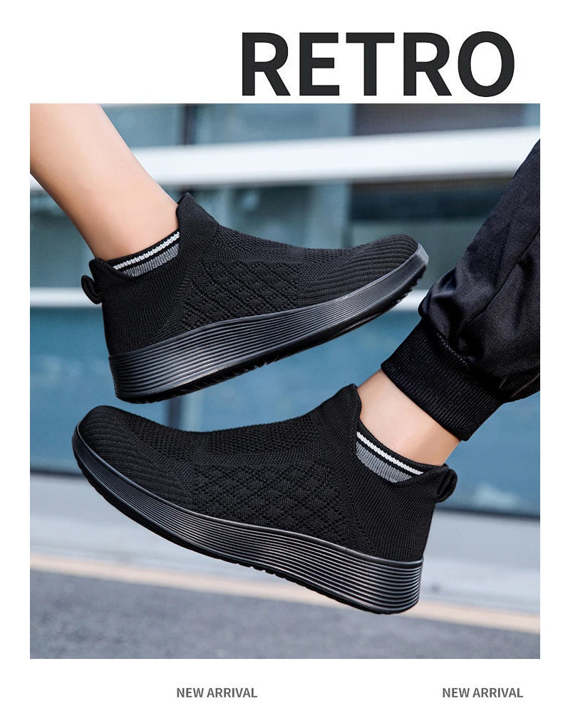 Men's and Women's Breathable Mesh Fashion Sports Shoes