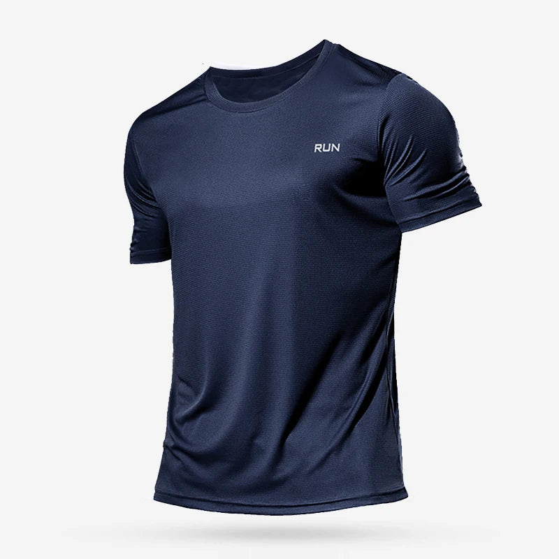 Men's Summer Quick Dry Loose Fit Sports T-Shirt 50 Characters