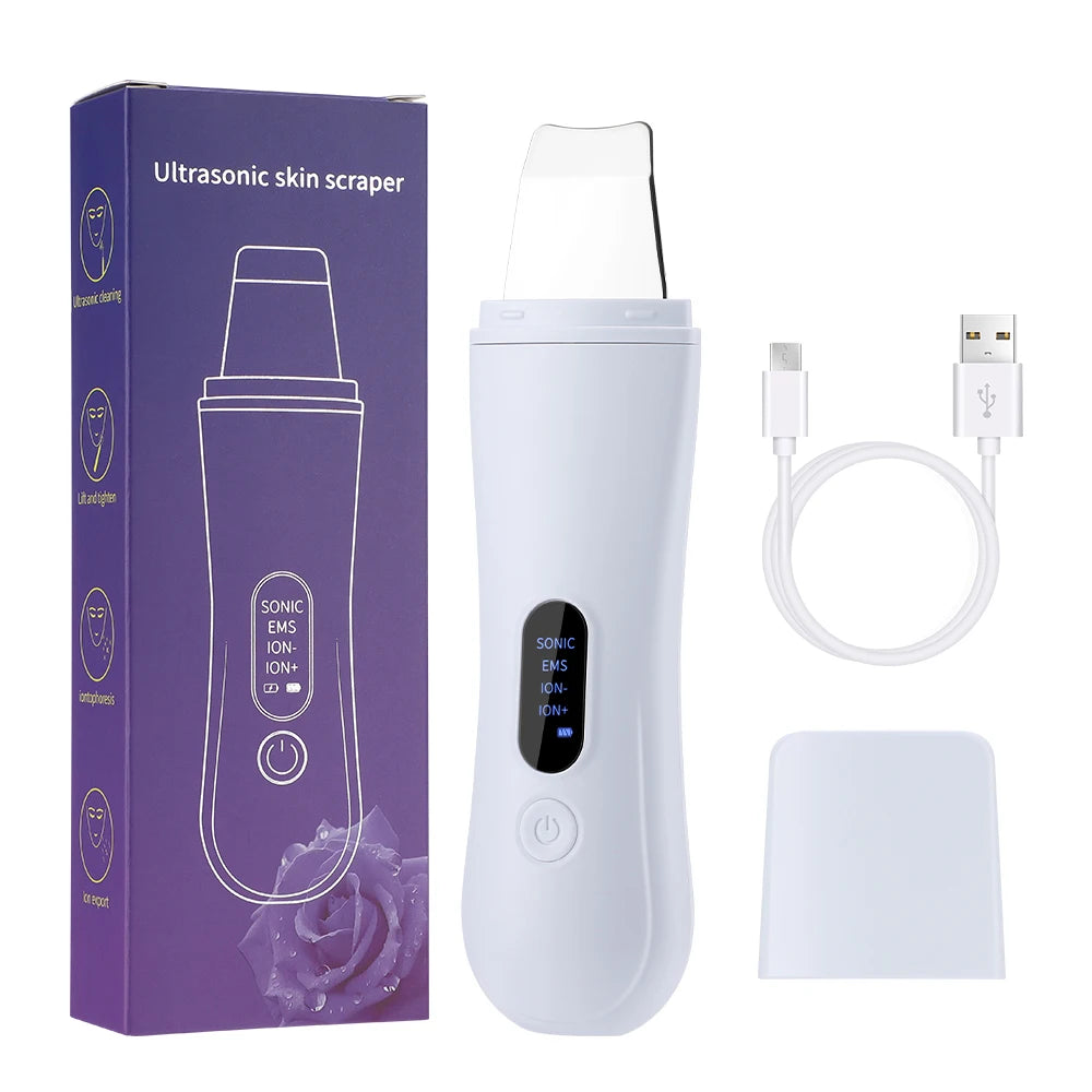 Ultrasonic Facial Cleanser Exfoliates &amp; Deep Cleanses