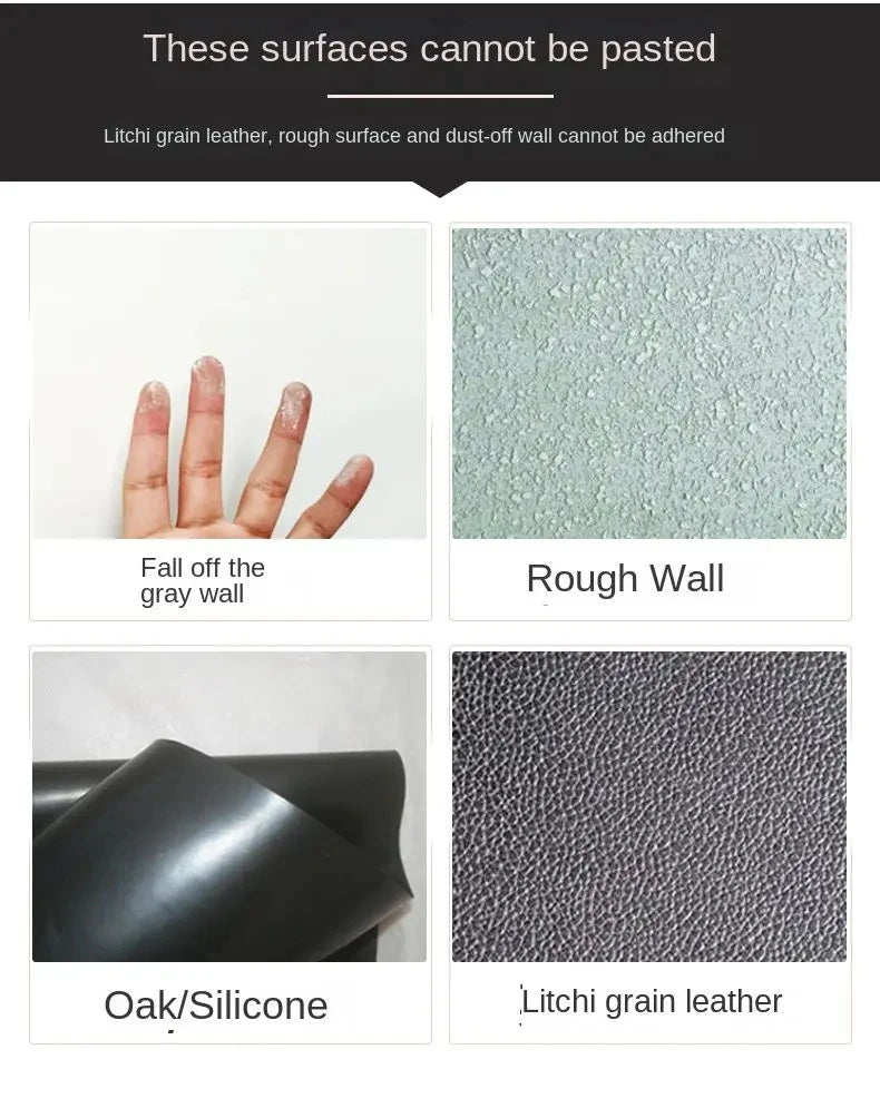 3M 9448A Black Double-Sided Self Adhesive 3m 16-100mm Strong Non-Trace High Temperature Resistant Hook and Loop Fastener Tape - Daisan Mart