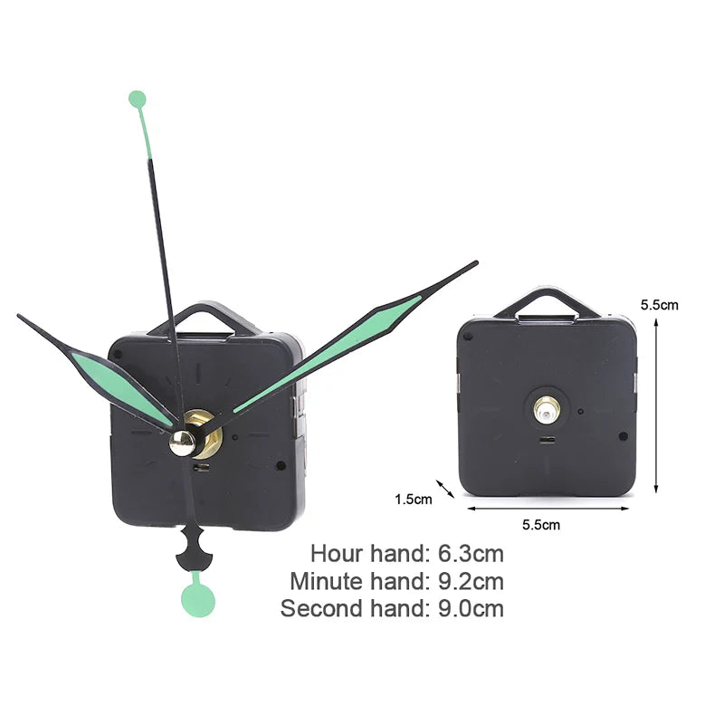 Bộ Máy Đồng Hồ Thạch Anh Yên Tĩnh DIY Chạy Pin