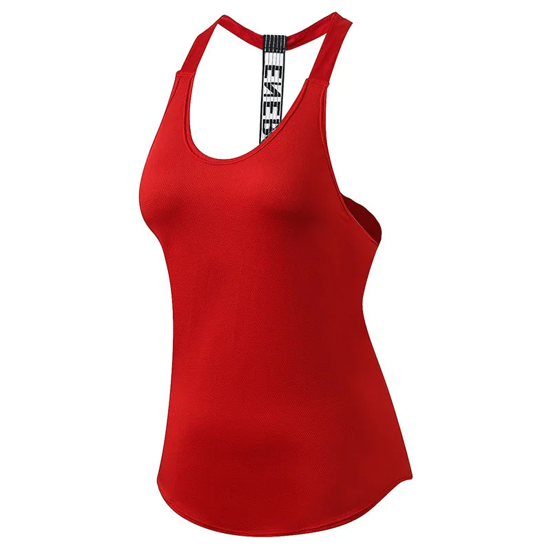 Women's Sports Shirt 2025 - Breathable, Sleeveless, Quick Dry