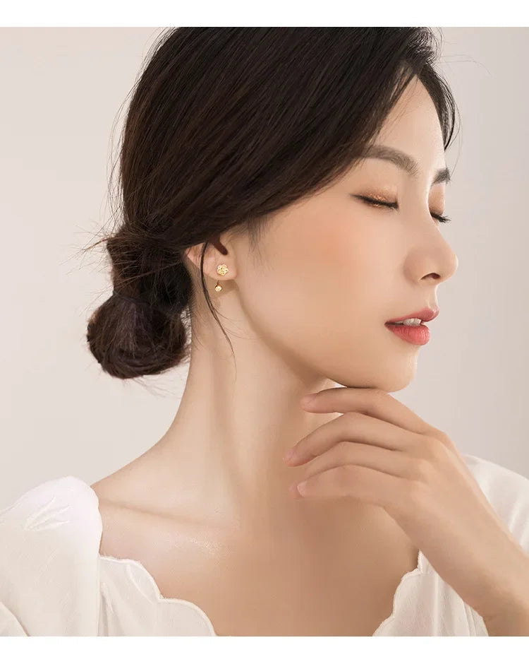 14K Gold Earrings for Women - Luxury High-End Jewelry