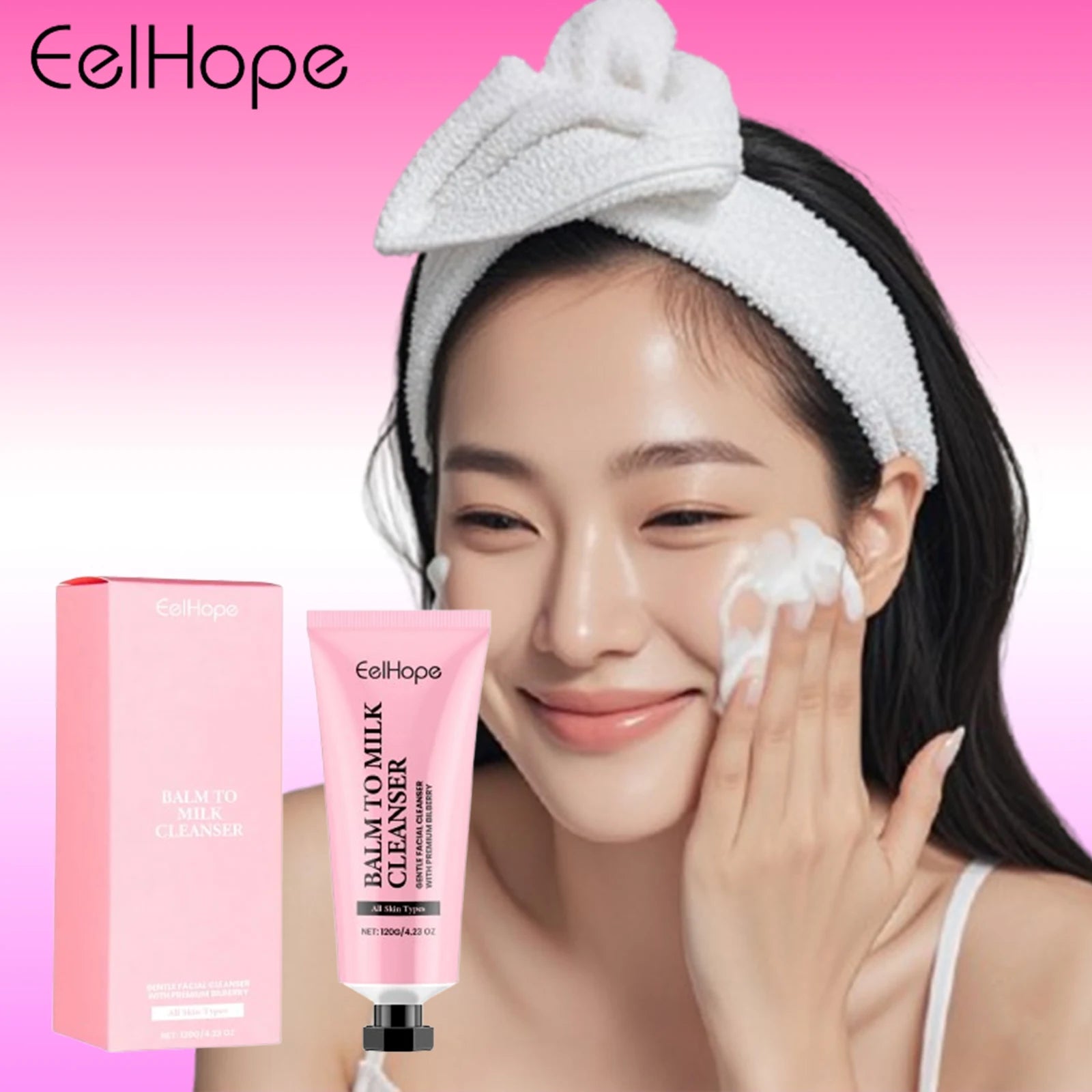 Oil Control &amp; Pore Minimizing Facial Cleanser - Deeply Moisturize, Anti-Acne &amp; Blackhead Removal, Exfoliating Face Wash