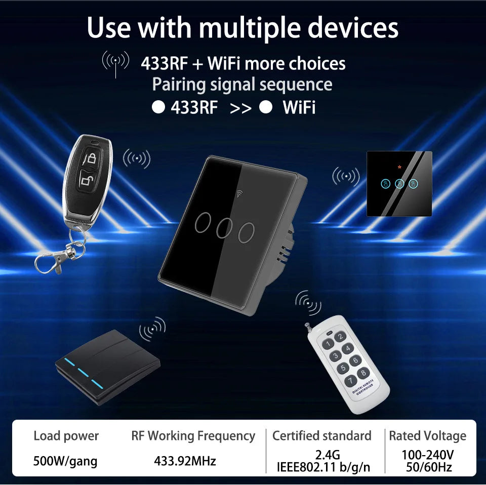 Tuya EWeLink EU Smart Switch - Voice Control