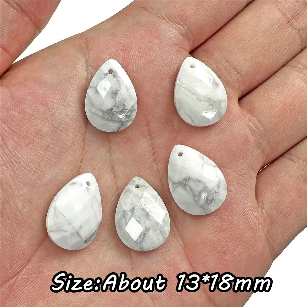 Natural Stone Pendants For Handmade Yoga Jewelry