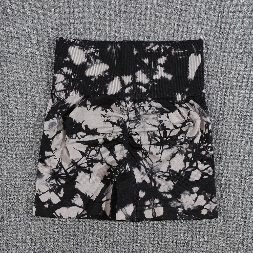 Sexy High Waisted Women's Gym Shorts Summer Sports