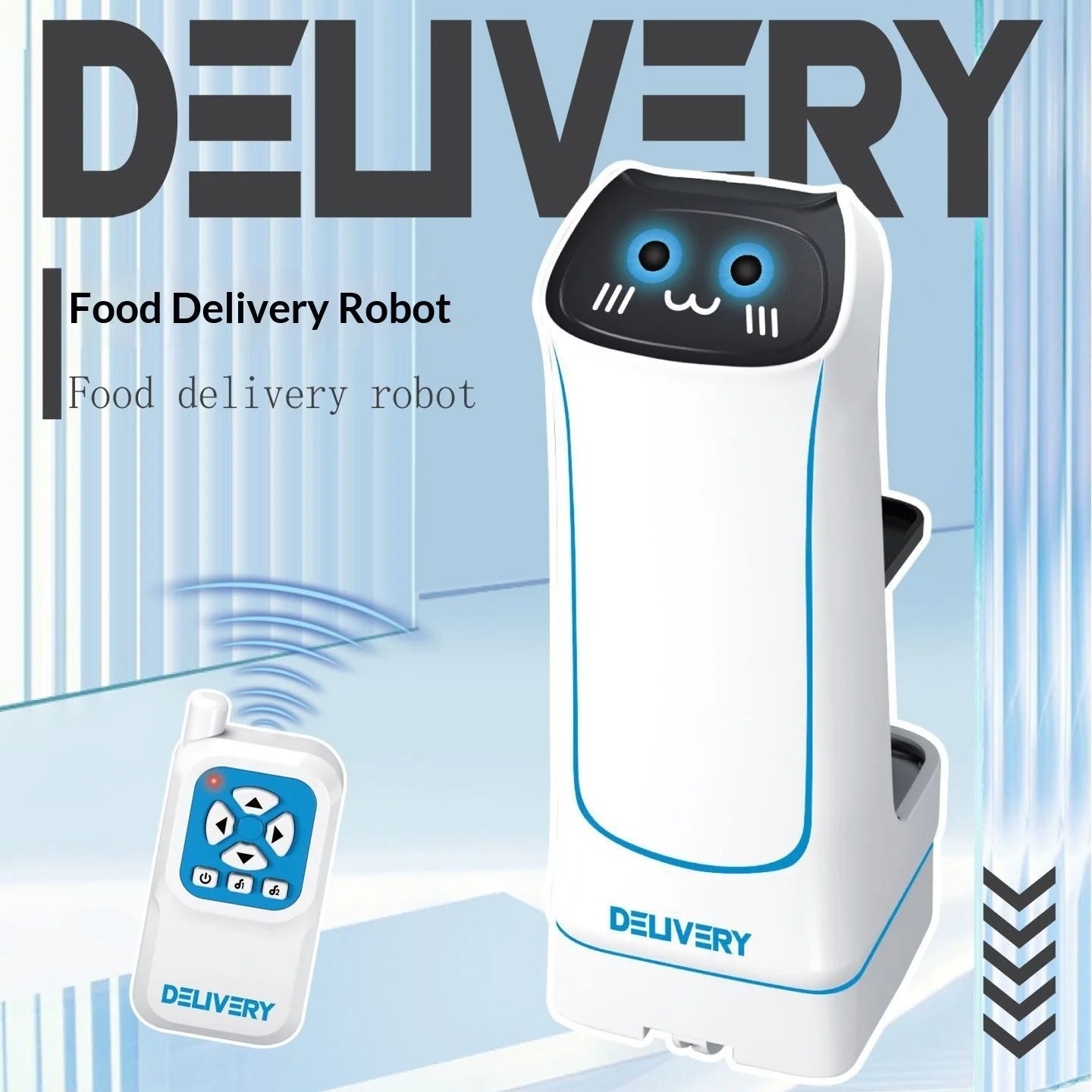 Remote food delivery robot (capable of transporting drinks and snacks): a parent-child interactive children's toy that also serv - Daisan Mart