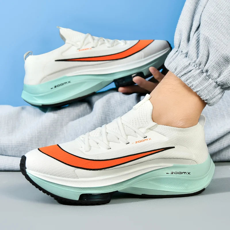 Giày Thể Thao Đệm Khí Unisex Thoáng Khí Thời Trang