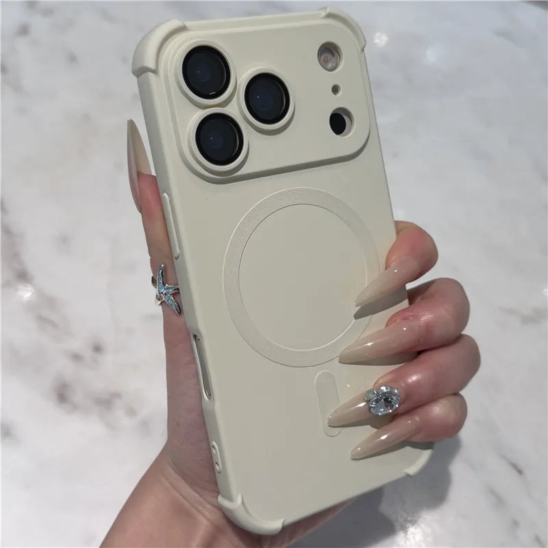 Ốp Lưng Silicone Cao Cấp Magsafe Cho iPhone 17-12