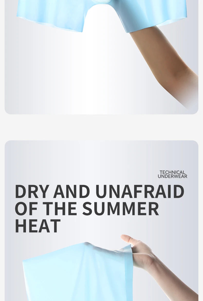 Quần Lót Nam MiiOW 3 Chiếc Lụa Lạnh Siêu Mỏng