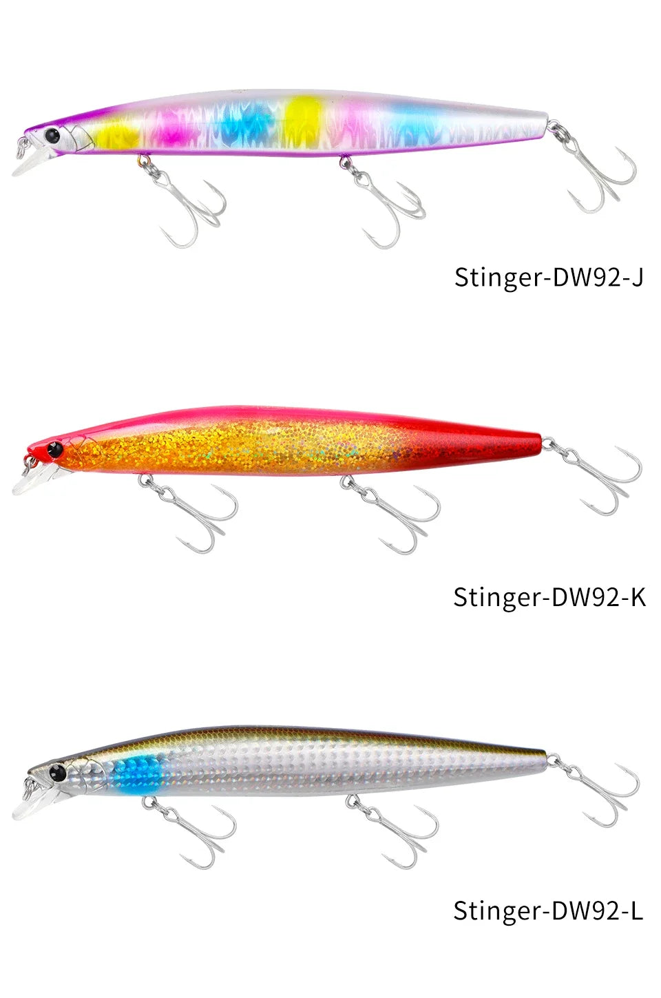 TSURINOYA Stinger 140S Fishing Lure Sinking Minnow DW92 140mm 26g Saltwater Seabass Ultra Long Casting Large Hard Baits Jerkbait