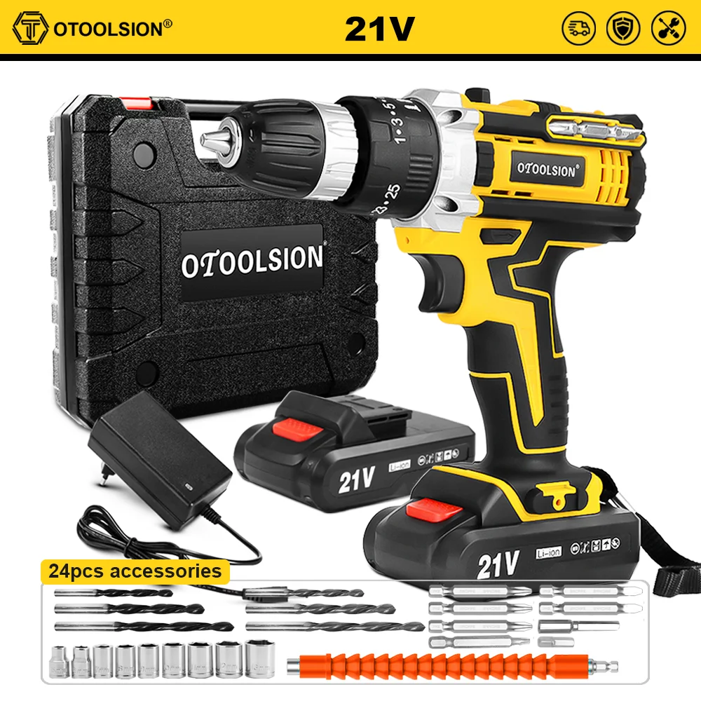 Máy Khoan Pin 21V OTOOLSION Đa Năng Không Dây - Daisan Mart