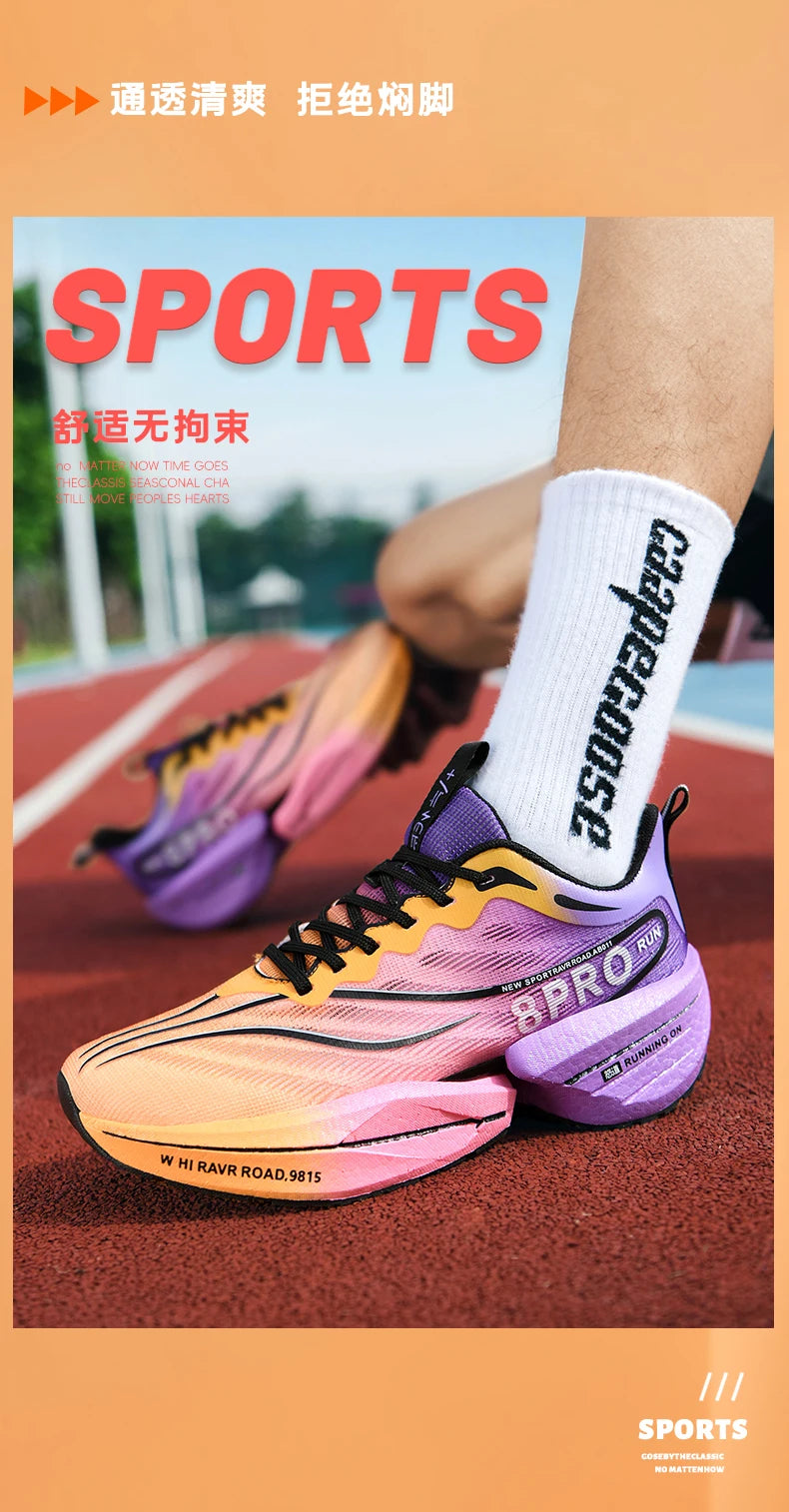 Giày Thể Thao Marathon 2025 Đệm Khí Nhẹ Chống Trượt