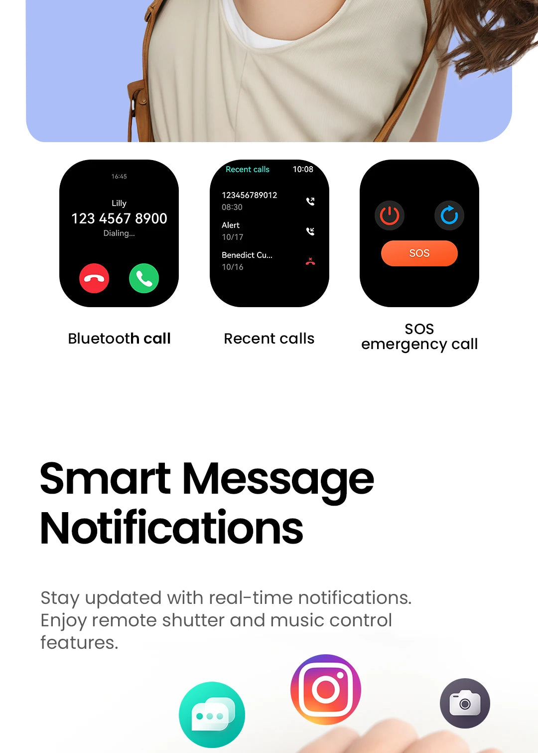 ### Đồng Hồ Thông Minh HAYLOU S6 - Gọi, Chống Nước, Thể Thao